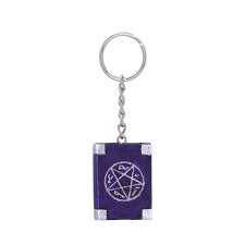 Book of spells key ring